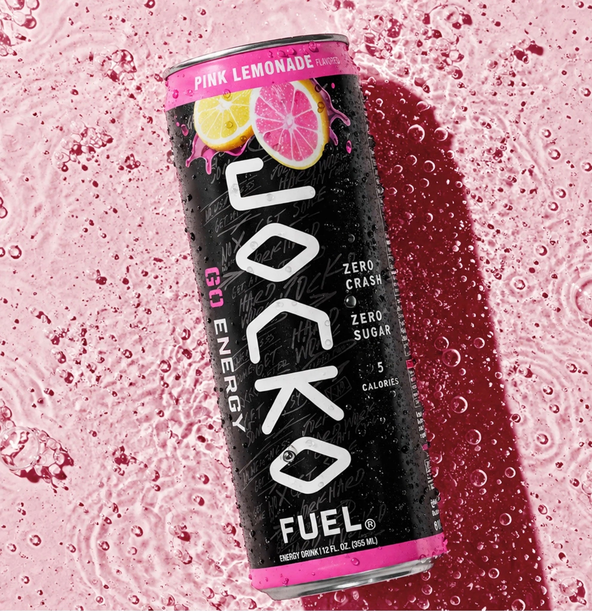Pink Jocko Jocko Go - Pink Lemonade Energy Drink | On The Surface